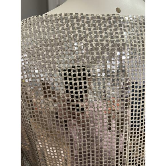 Alexa B Nites Women’s Glitter Sequin Gold Girls Night Out Dress Size 4 - Picture 6 of 9